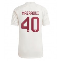 Bayern Munich Noussair Mazraoui #40 Replica Third Shirt 2023-24 Short Sleeve